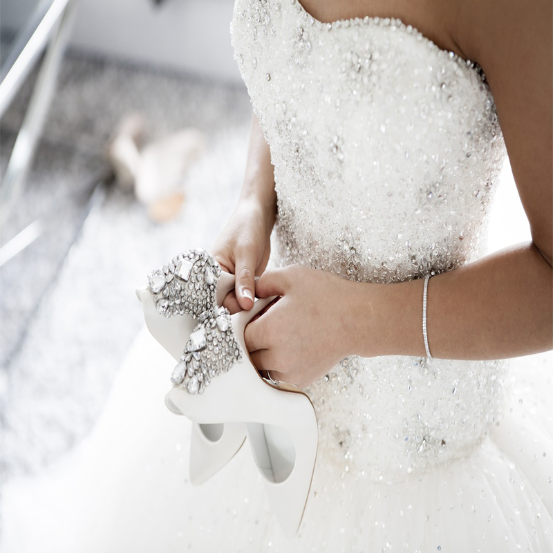 wedding gown
